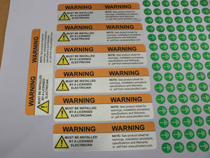 Виниловая электронная и промышленная клейкая этикетка, Высококачественная электронная полочная этикетка для пластиковых бутылок, этикетка для сока, частный продукт - Product Image 4