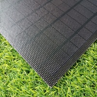 Green Energy Business Monocristalino Fotovoltaico 10W Soler Panel 12dc Volt Celda Solar 12 voltios 18V 11W ETFE Panel Solar