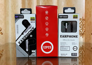 KWY38 vente en gros, micro 3.5mm, écouteurs filaires, mains libres, intra-auriculaires, écouteurs stéréo pour téléphone portable - Product Image 4