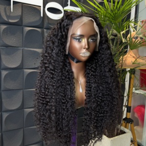 Parrucche senza colla con <span class=keywords><strong>capelli</strong></span> umani anteriori in pizzo a doppio stile Raw HD - Product Image 4