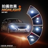 Ampoules LED JIACHI H8 H11 HB4 9006 HB3 9005 H16 JP pour feux de brouillard, feux de route 4014 48SMD, feux arrière, feux de stationnement, nouveau modèle universel en aluminium