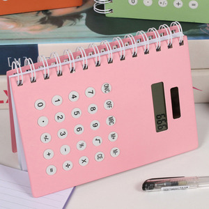 Carnet de calculs à spirale robuste style macaron, idéal pour les facturiers et le calcul des dépenses quotidiennes - Product Image 1