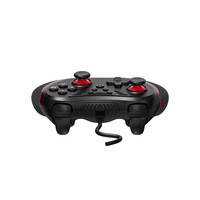 Contrôleur de jeu filaire de haute qualité Gyroscope à six axes Fonction de vibration Manettes de jeu Usb