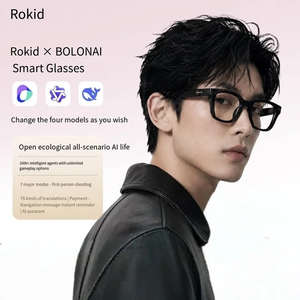 แว่นตาอัจฉริยะ ROKID <span class=keywords><strong>Leki</strong></span> Bolon AI รุ่นไม่มีหน้าจอ  พร้อมฟังก์ชั่นแปลภาษา ถ่ายภาพ  แว่นตาเสียงแบบสวมใส่ได้ - Product Image 2