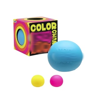 Juguete Antiestrés de Plástico Arcoíris, Mini Pelota Antiestrés Colorida, Pelota de Juguete Divertida para Unisex de 14 Años en Adelante - Product Image 6