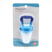 Offre Spéciale Star Tétine en silicone pour bébé Mangeoire aux fruits frais avec pochette en silicone 1 PK sans BPA