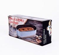Moule à pâtisserie DIY en fer blanc, rond/ovale, pour tarte aux œufs, tarte portugaise, pudding, gelée, ensemble d'outils pour desserts et gâteaux