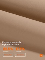 Culottes de yoga froncées unies respirantes en Spandex/Polyester à taille haute, effet push-up, avec design micro-évasé