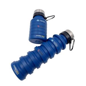 <b>Collapsible</b> Silicone <b>Bottle</b> Direct Drinking Promotional Foldable Drinkware for Boiling <b>Water</b> - Product Image 2