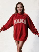 Sweat-shirt à col montant pour femme, longueur allongée, broderie personnalisée avec logo, vêtements de loisirs pour femmes