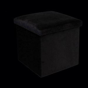 Modern <b>Stool</b> Living Room Furniture <b>Storage</b> Box Fabric Stainless Steel Bamboo Highest Quality Sample Available <b>Stools</b> Counter - Product Image 3