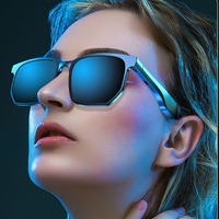 Lunettes de soleil intelligentes 2024 avec écouteurs sans fil intégrés – Monture rectangulaire élégante – Fournisseur chinois