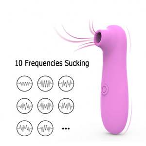 Großhandel Fairy Kiss <span class=keywords><strong>Asian</strong></span> Sexspielzeug für Frauen Saugen Vibrator 10 Vibrations modi Medizinisches Silikon ABS Free Nipple Clamps Bullet - Product Image 4