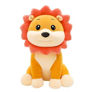 Hot Sale 2021 kreative Werbe simulation Simba Lion Plüsch tier Gefüllte Lion Plüsch Animal Home Decoration