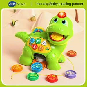 Jeu éducatif <span class=keywords><strong>VTech</strong></span> Greedy Dinosaur Feeding Game pour les enfants de 4 à 6 ans, ensemble de jeu en plastique pour la maison - Product Image 5