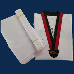 <span class=keywords><strong>Dobok</strong></span> de taekwondo con diseño de logotipo, artes marciales, Oem, China, al por mayor - Product Image 2