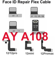 AY A108 Programmeur de batterie True Tone à matrice de points pour iPhone X-15PROMAX Face ID Read Write Dot Face ID Repair Flex Cable