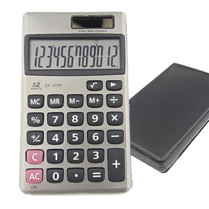 Calculatrice miniature Ct-403 avec impression de logo, alimentée par piles, en ABS noir, pour étudiants - Product Image 2