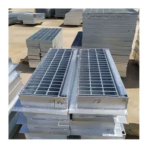 Factory Customize Hot Dip Galvanized Steel Metal Grating Welded Steel Grating Stainless Steel Grating