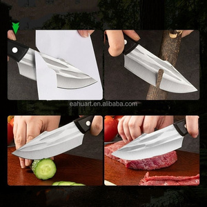 Coltello da Disosso Premium Forgiato a Mano, Coltello da Cucina ad Alta Durezza per Bistecca di Agnello Mongolo, Taglio di Frutta, Uso Professionale - Product Image 4