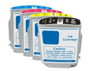 Cartuchos de tinta de impresora de inyección de tinta 370 XLcompatibles para HP88 BK YL CY MG