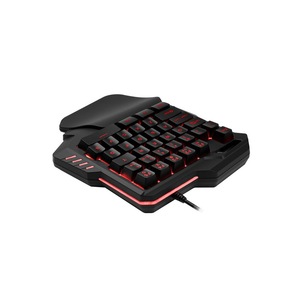 有線ミニ35キーRGBLED片手人間工学に基づいたゲーミングキーボード