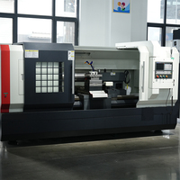 Tour CNC à lit plat CK6180, machine de tournage automatique de précision pour le travail de petites pièces métalliques