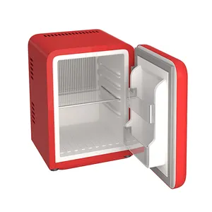 Mini réfrigérateur électrique rétro pour chambre d'hôtel, portable et silencieux pour voiture, extérieur, ménage, camping-car, garage, utilisé en état - Product Image 4