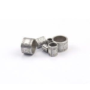 Anillo de Aluminio Ecológico Personalizado de Lujo para Aves, Anillo Personalizado para <span class=keywords><strong>Palomas</strong></span> con Mi Nombre - Product Image 3