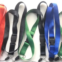 Cordón para Tarjetas de Identificación de Plástico Ecológico Personalizado de Fábrica al por Mayor, Ajustable y Desmontable, con Clip Simple