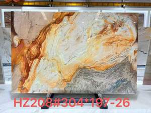 Losas de cuarcita <span class=keywords><strong>Atacama</strong></span> Giallo Surreal con diseño de libro, baldosas para pared y suelo, encimeras pulidas California Sunset - Product Image 3