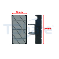 Biesse N1711N0036 Patins de chaîne de convoyeur 70*37mm pour machines à chantourner Biesse, pièces de machines à bois