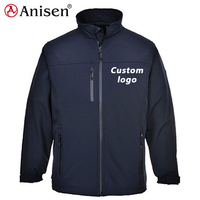Veste Softshell Homme Imperméable et Coupe-Vent Tactique d'Extérieur Polaire Personnalisée pour Camping et Randonnée, Chaude, de Haute Qualité, Logo OEM, Polyvalente