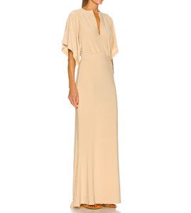 <span class=keywords><strong>2022</strong></span> verano OEM moda ligero Dolman mangas con detalle dividido cintura elástica Vestido Mujer fiesta - Product Image 2