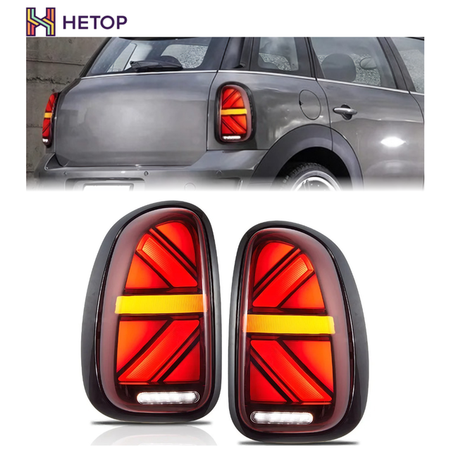 HETOP MINI Coopers R60 Taillight 2011-2016 Upgrade Hatchback Convertible DRL Car LED Light Tail Lamps Rear Assembly for BMW