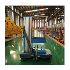 4-16M Mast Electric Aluminium Electric Ladder Lift <b>Portable</b> Aluminum Vertical Hydraulic Vertical Ladder Mobile Single Lift - Product Image 4