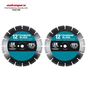 300mm 400mm 500mm 600mm pavés de coupe brique molle bloc de béton segmenté lame de scie diamantée à usage général - Product Image 1