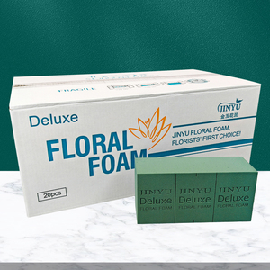 Espuma Floral al por Mayor de Fábrica, Arreglos Florales Húmedos, Bloques de Floristería, Ladrillos de Seda, Flores Artificiales, Espuma de Poliestireno Verde - Product Image 3