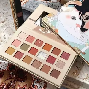 Paleta de Sombras de Ojos Vegana de 18 Colores, Tonos Tierra, Larga Duración, Acabado Perlado, Mate y Brillante - Product Image 2