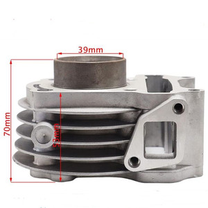 Pièces de moto : Cylindre pour moteur GY6-50, kit cylindre 4 temps GY650CC, piston avec alésage de 39 mm - Product Image 3