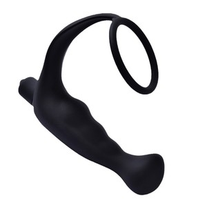 Produits pour adultes en gros, anneau vibrant en silicone pour point G et prostate, masseur masculin, article d'exportation très demandé. - Product Image 4