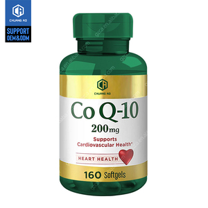 ผลิตภัณฑ์เสริมอาหาร CoQ-10 Q10สนับสนุนสุขภาพหัวใจและหลอดเลือด200มก. สำหรับการสนับสนุนสุขภาพหัวใจ - Product Image 1