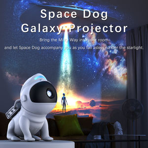 Projecteur Galaxie Chien Spatial pour Noël, Enceinte Bluetooth avec Bruit Blanc et Télécommande, Lumière Étoilée pour Décoration de Fêtes - Product Image 6