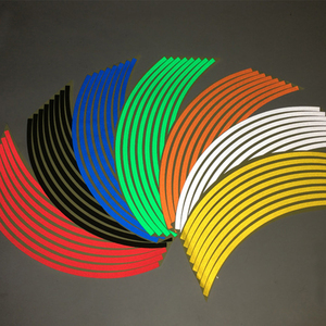 Vente en gros ruban réfléchissant coloré pour jantes de voiture 12 "17" 18 "16" autocollant pour jantes de <span class=keywords><strong>moto</strong></span> - Product Image 3