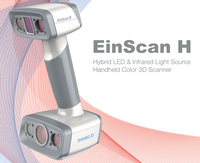 EinScan H Escaneo de fuente de luz dual Einscan H2 Escáner 3D para modelar moldes artesanales Reconocimiento facial Escáner 3D