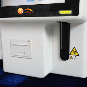 Otomatik 5 bölüm hematoloji analiz cihazı <span class=keywords><strong>Cbc</strong></span> Test kan analiz makinesi Mindary reaktifler klinik için - Product Image 6