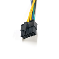 Câble d'alimentation PSU personnalisé 10 broches vers 24 broches 12V en cuivre étamé, 20cm, isolation PVC, faisceau de câbles d'adaptateur d'alimentation pour ordinateur