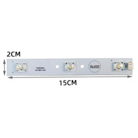 Barre lumineuse LED en aluminium pour congélateur Haier SC-300, lampe publicitaire, accessoire pour congélateur