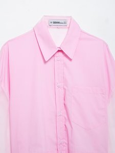Camisa Oversize de <span class=keywords><strong>Tul</strong></span> <span class=keywords><strong>Transparente</strong></span> con Parches, Estilo Europeo-Americano, Primavera/Verano 2026, con Cinturón, Manga Larga y un Solo Botón para Mujer - Product Image 3