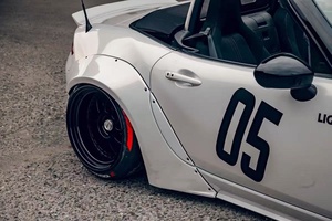 Nuevo Kit de Carrocería Mejorado para <span class=keywords><strong>Mazda</strong></span> MX5: Difusor Delantero Estilo LB, Alerón y Kit de Guardabarros Anchos - Product Image 5